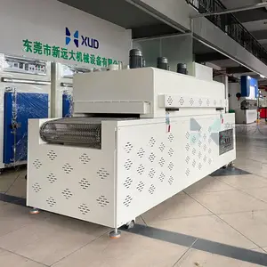 东莞不锈钢隧道炉 向下运风低能耗工业烘箱 烘干固化带式输送生产线