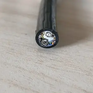 定制CCTV管道机器人电缆 聚氨酯爬行探测缆