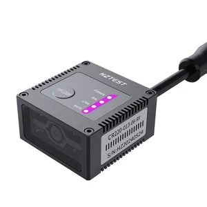 华周CR210系列工业固定式读码器应用于电子、包装行业