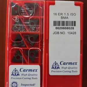 以色列卡麦斯数控刀片批发Carmex螺纹刀粒 16IR1.5 ISO BMA