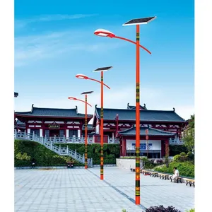 遵义凤冈县安装6米太阳能路灯选择龙江照明 李总随时给您报价发货