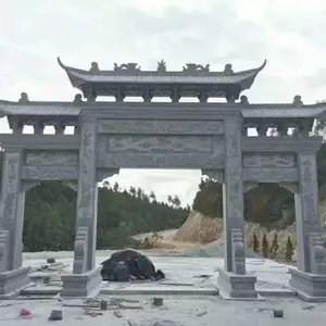 门楼牌坊厂家-石雕牌楼价格--优质商品金玉