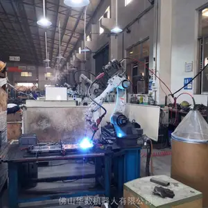 中山自动焊接机械手 焊接机器人 江门围栏护栏焊接 脚轮焊 脚杯焊 货架焊接