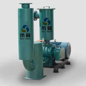 负压罗茨风机 木森 MSR-80V 罗茨真空泵 特殊气体物料输送