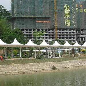 安徽合肥骏阳膜结构公司 主营车棚 景观棚 体育看台等 实体厂家