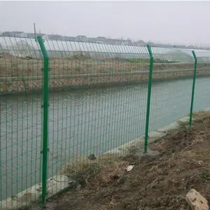 黄石水库安全防护网,双边丝护栏网