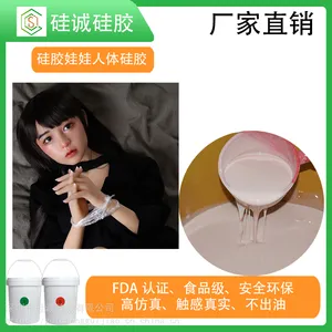 硅胶实体娃娃原材料,人体硅胶铂金硅胶