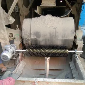 单毛刷电动滚刷清扫器 尼龙刷经过特殊工艺加工制作 不粘料 不结垢