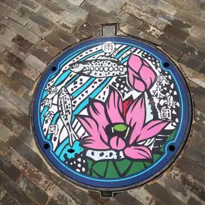 景观小品定做凹凸浮雕雕刻金属地雕界桩定制结合装饰艺术井盖