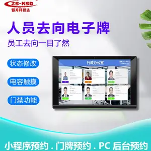 智升科世达S211电子班牌 会议门牌 电子门牌,广告门牌厂家供货