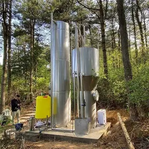 城镇生活饮用水 不锈钢高效一体化净水器 虹吸自动冲洗