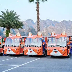 旅游观光电瓶车/11-14座游览观光电动车/四川云南新能源观光车厂家定制