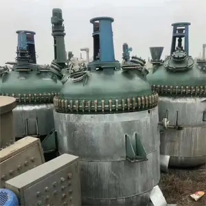 二手生物发酵设备 郑州二手闭式搪瓷反应釜