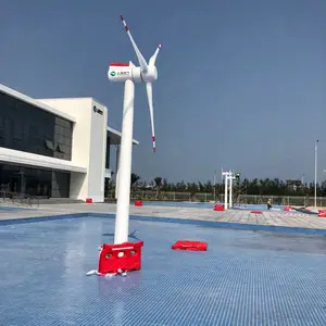 户外风力发电机模型仿真风力玻璃钢订制大型风机模型