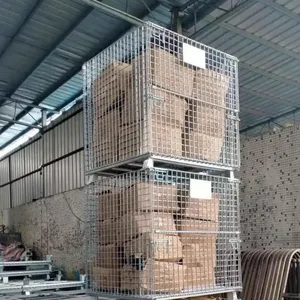 鑫瑞隆 网箱仓储笼 1000*800*840mm 材质q235 超市货架 按图定做