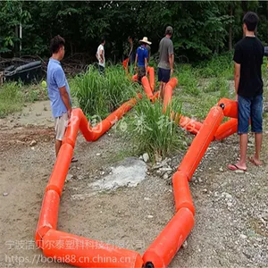 洁贝尔泰水上浮筒的价格河道拦污塑料桶批发