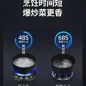 不锈钢嵌入式双炉，不锈钢面板，更耐用，不易生锈