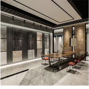【石材样品展示架子】方型孔板展示架报价 装饰网展示架