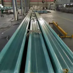 四川省绵阳市艾珀耐特各种型号钢结构工程采光板定制 红色防腐板