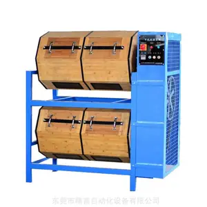 东莞精富厂家直销,全自动塑料亚克力饰品抛光机 干式五金电子研磨机首饰滚筒光饰机