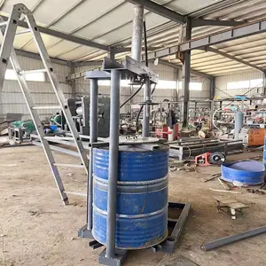 立式油桶底盖打包机 油桶盖打捆机