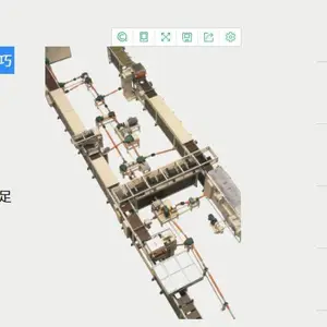 日本OSA大阪机械Molding Plant全自动巧克力模板浇注成型生产线