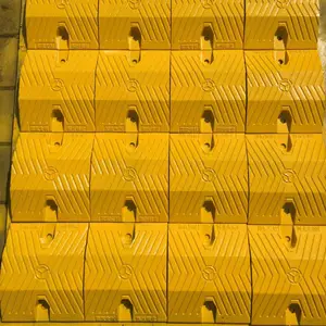 铸钢减速带300.250.50加厚道路缓冲带汽车减震抗压带恒兴