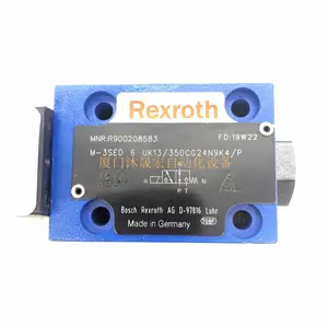 R900208583德国力士乐方向座阀M-3SED6UK13/350CG24N9K4/P