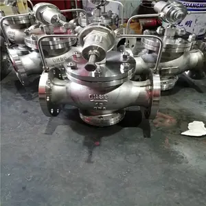 减压阀查询YK43X-40C DN200先导活塞式空气,液化气 天然气 气体减压阀 铸钢材质