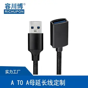 ����USB3.0�ӳ��� A��תAĸת���� TPE������֯A TO Aת����