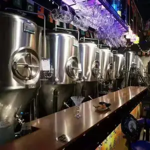 酒厂原浆精酿啤酒设备供应厂家 日产1-30吨大小型啤酒设备