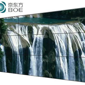 京东方55寸 拼缝1.8mm液晶拼接屏 超窄边 会议中心大屏 展厅大屏