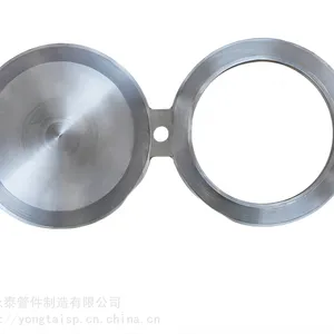 304316L不锈钢盲板8字盲板法兰碳钢法兰盖双相钢堵板钢制焊接盲板