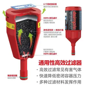 4SIMPLE废液安全收集系统 通用SCAT高效活性炭过滤器SP-0007A