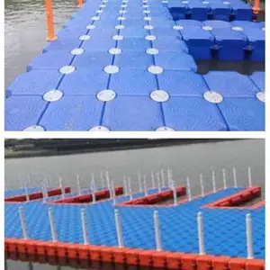 浮动水上浮筒码头摩托艇停靠泊位养殖浮箱