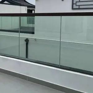 四平阳台玻璃护栏 铁艺护栏
