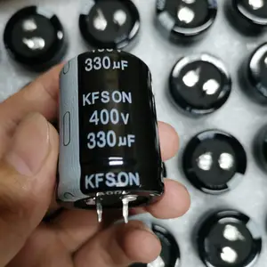 上海康富松电容KN330UF/400V逆变器专用圆柱形铝电解电容