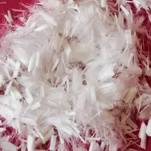 专业生产 聚丙烯抗裂纤维 砂浆腻子粉纤维 3mm 6mm 9mm 木质纤维
