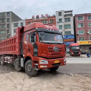 解放国五前四后八自卸车_杰狮自卸车价格_自卸车厂家批发