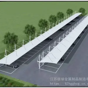 全国供应苏浙沪膜结构车棚自行车车棚小区车棚车棚生产厂家