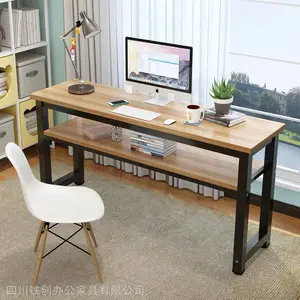 简约时尚电脑桌长条桌靠墙窄桌家用卧室桌书桌学习桌长方形桌简易办公桌子
