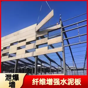 外饰面泄爆墙 实验室抗爆板防爆墙安装 轻质易碎型泄压墙改建工程