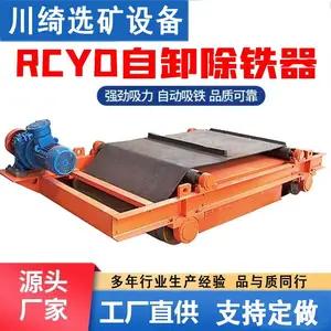 悬挂式永磁除铁器 矿用自卸式磁铁机厂家 强磁除铁设备