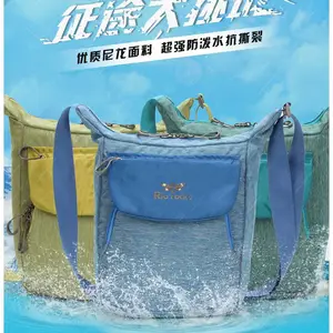 源头工厂5L大容量尼龙耐磨斜挎包运动防水休闲单肩包男女通用小挎包