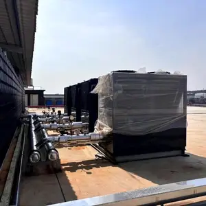 北京涂料厂低温空气源热泵采暖系统解决方案