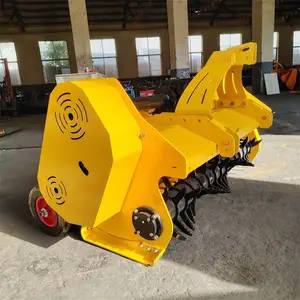 果园捡拾碎枝机 1500型悬挂式树枝粉碎机 果树枝条打碎机