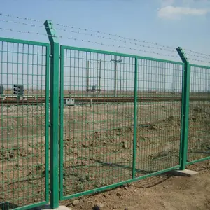 公路框架铁丝网厂家报价 欢迎咨询仓库隔离 鱼塘围栏 室外隔离重量计算