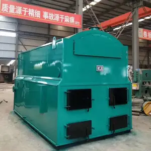 庆阳1吨生物质颗粒热水锅炉 取暖燃柴热常压锅炉 厂房供暖全自动燃气热水锅炉