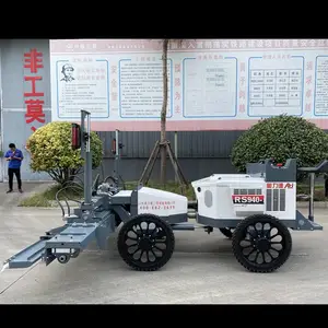 混凝土路面激光整平机 液压驱动自动行走混凝土找平机
