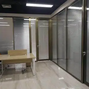 肇庆单玻内置百叶隔断双玻百叶隔断